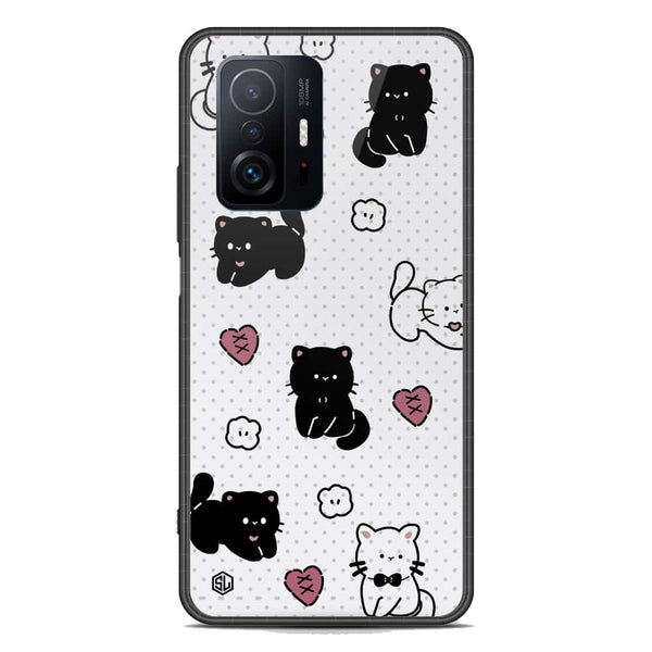 Cute Chic Series Soft Phone Case - Premium Glass Case - Design 6 - Xiaomi 11T Pro