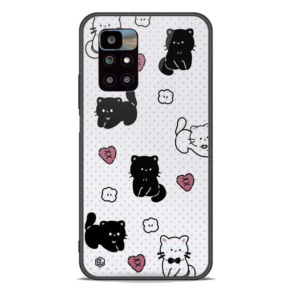 Cute Chic Series Soft Phone Case - Premium Glass Case - Design 6 - Xiaomi Redmi 10 Prime