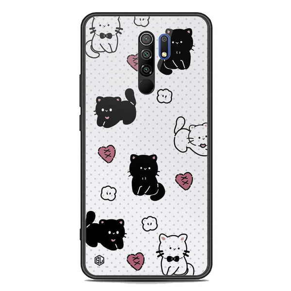 Cute Chic Series Soft Phone Case - Premium Glass Case - Design 6 - Xiaomi Redmi 9 Prime