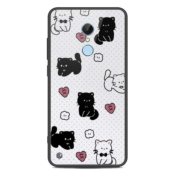 Cute Chic Series Soft Phone Case - Premium Glass Case - Design 6 - Xiaomi Redmi 5