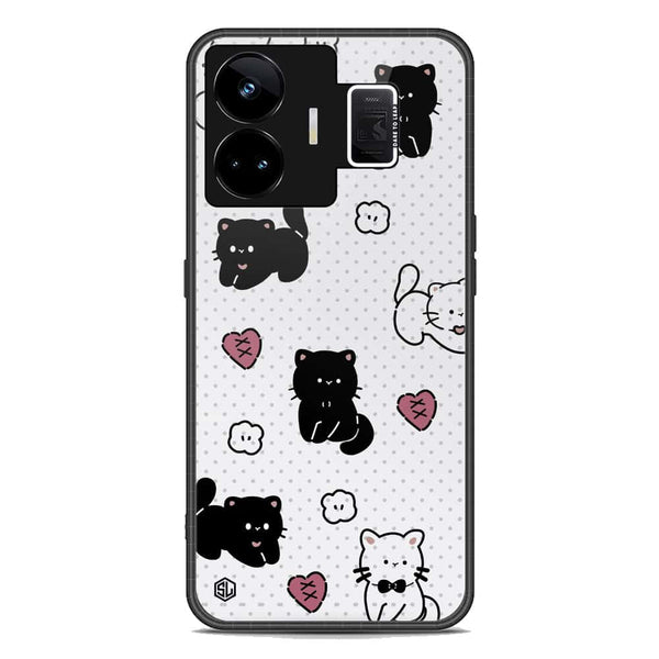 Cute Chic Series Soft Phone Case - Premium Glass Case - Design 6 - Realme GT Neo 5