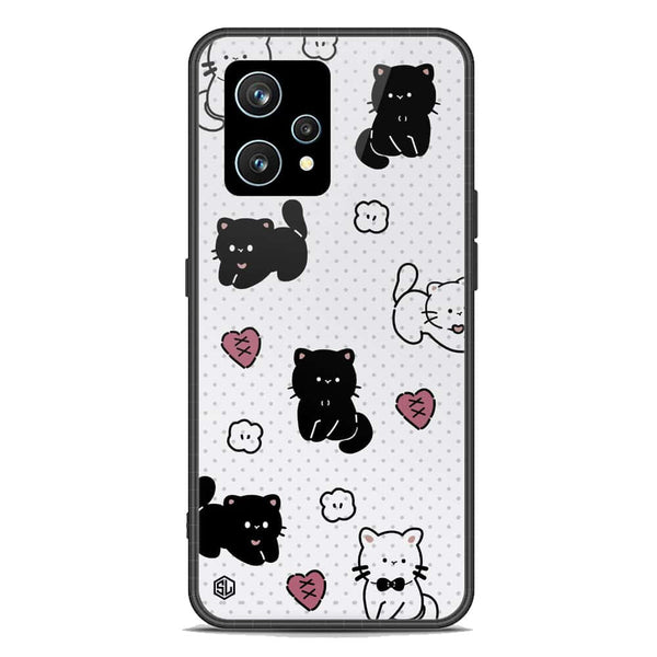 Cute Chic Series Soft Phone Case - Premium Glass Case - Design 6 - Realme 9 Pro Plus