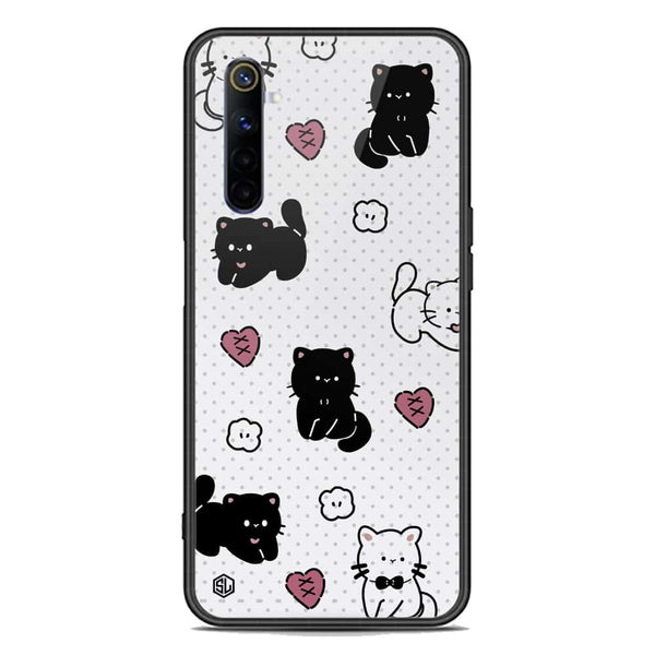 Cute Chic Series Soft Phone Case - Premium Glass Case - Design 6 - Realme 6