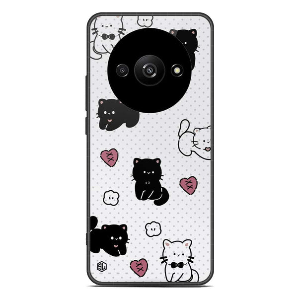 Cute Chic Series Soft Phone Case - Premium Glass Case - Design 6 - Xiaomi Redmi A3