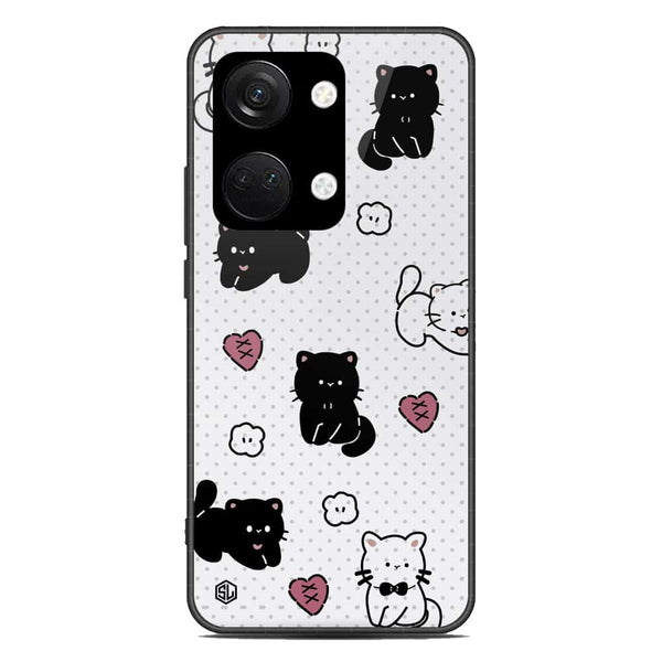 Cute Chic Series Soft Phone Case - Premium Glass Case - Design 6 - OnePlus Nord 3