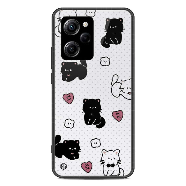 Cute Chic Series Soft Phone Case - Premium Glass Case - Design 6 - Xiaomi Poco X5 Pro