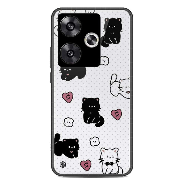 Cute Chic Series Soft Phone Case - Premium Glass Case - Design 6 - Xiaomi Poco F6