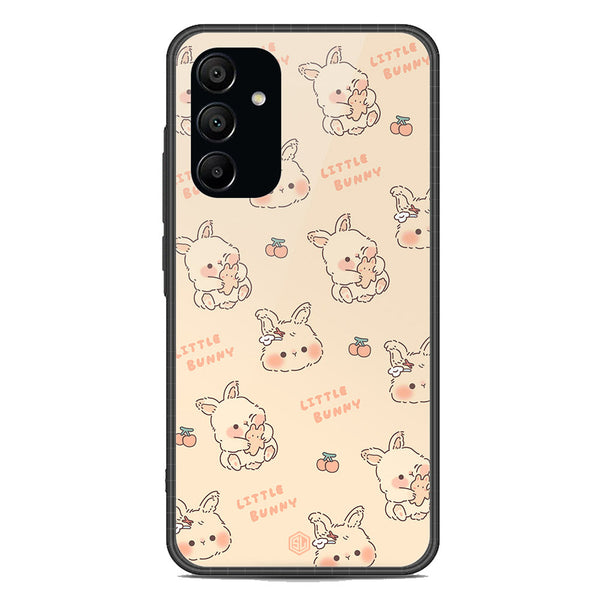 Cute Korean Design Series Soft Phone Case - Premium Glass Case - Design 2 - Samsung Galaxy A15 5G