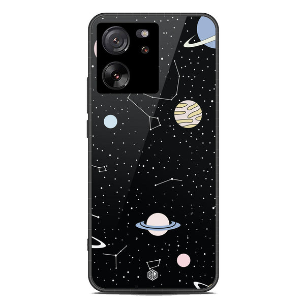 Space Series Soft Phone Case - Premium Glass Case - Design 1 - Xiaomi 13T