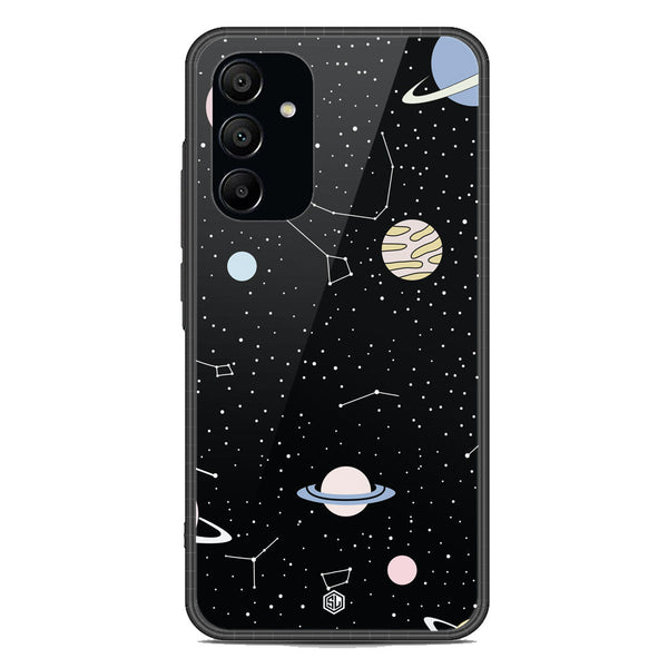 Space Series Soft Phone Case - Premium Glass Case - Design 1 - Samsung Galaxy A15 5G