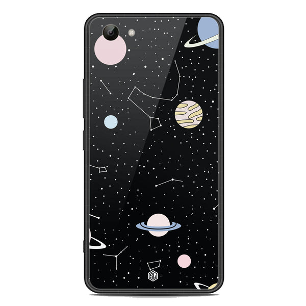 Space Series Soft Phone Case - Acrylic Case - Design 1 - - Vivo Y83