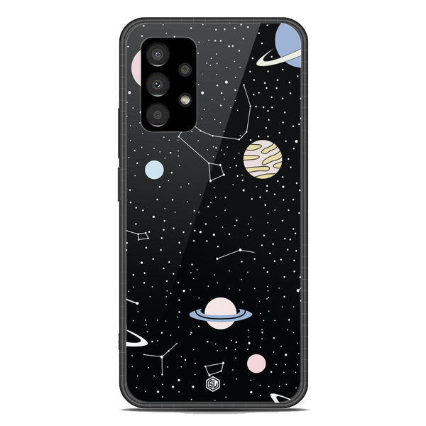 Space Series Soft Phone Case - Premium Glass Case - Design 1 - Samsung Galaxy A33 5G