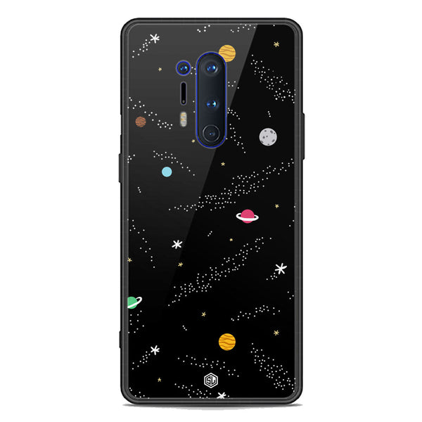 Space Series Soft Phone Case - Premium Glass Case - Design 2 - OnePlus 8 Pro