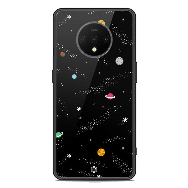 Space Series Soft Phone Case - Premium Glass Case - Design 2 - OnePlus 7T