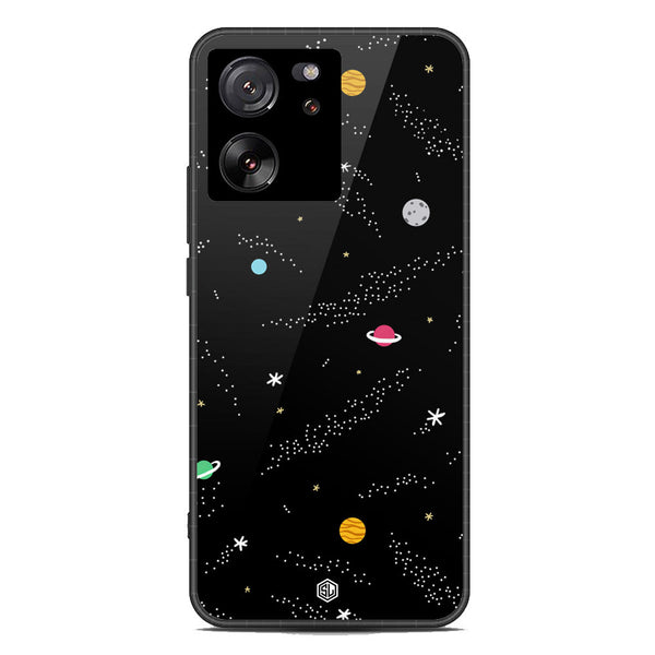 Space Series Soft Phone Case - Premium Glass Case - Design 2 - Xiaomi 13T