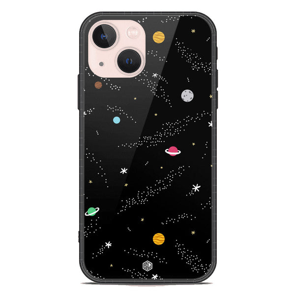 Space Series Soft Phone Case - Premium Glass Case - Design 2 - iPhone 14 Plus