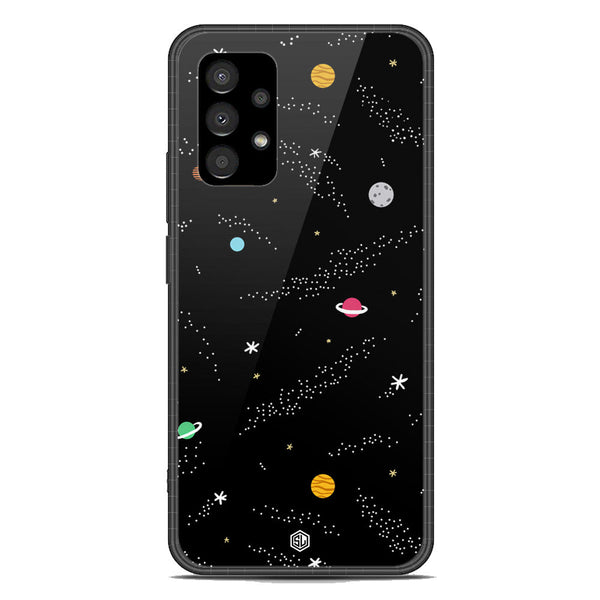 Space Series Soft Phone Case - Premium Glass Case - Design 2 - Samsung Galaxy A33 5G