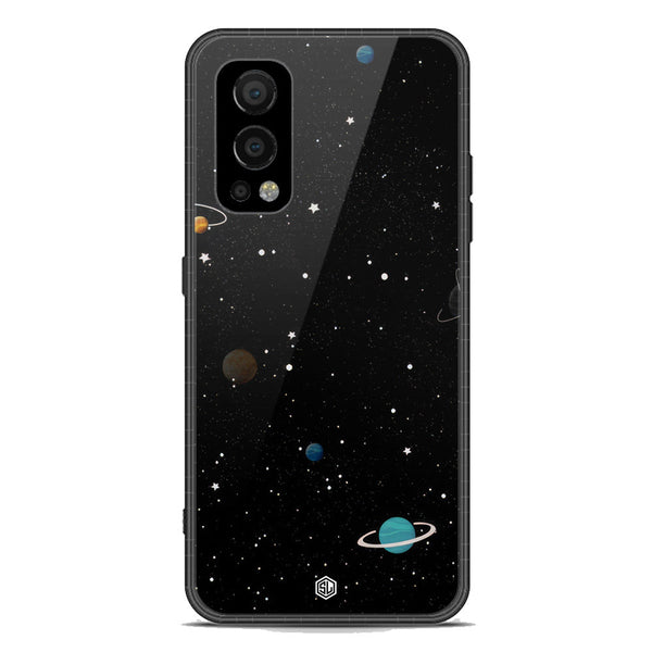 Space Series Soft Phone Case - Premium Glass Case - Design 3 - OnePlus Nord 2