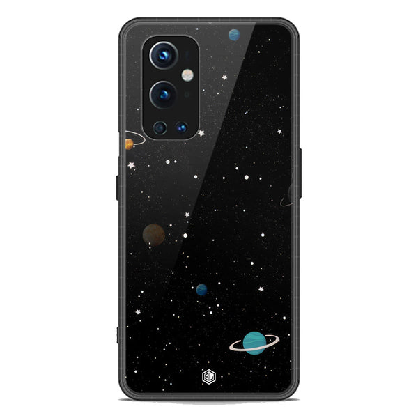 Space Series Soft Phone Case - Premium Glass Case - Design 3 - OnePlus 9 Pro