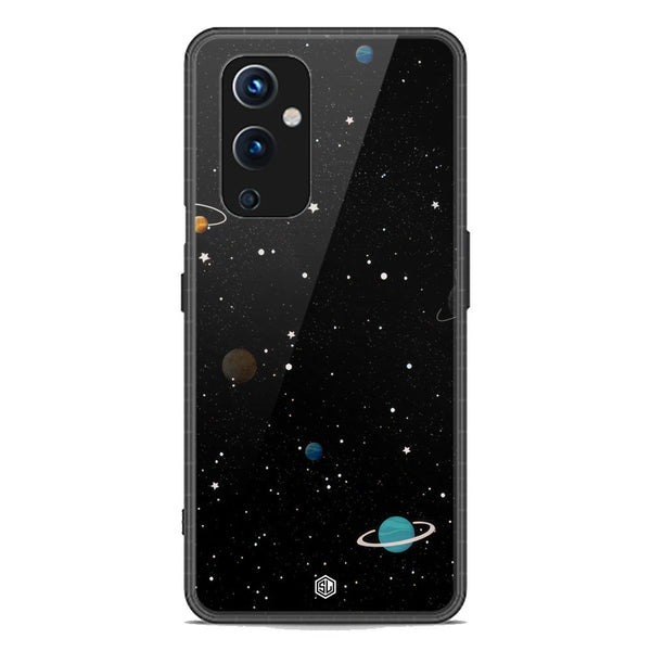 Space Series Soft Phone Case - Premium Glass Case - Design 3 - OnePlus 9