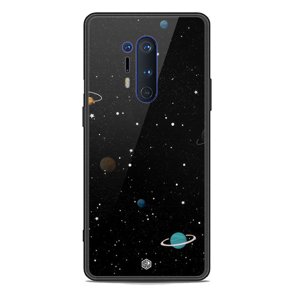 Space Series Soft Phone Case - Premium Glass Case - Design 3 - OnePlus 8 Pro