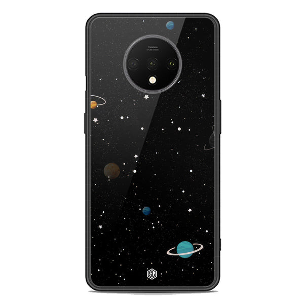 Space Series Soft Phone Case - Premium Glass Case - Design 3 - OnePlus 7T