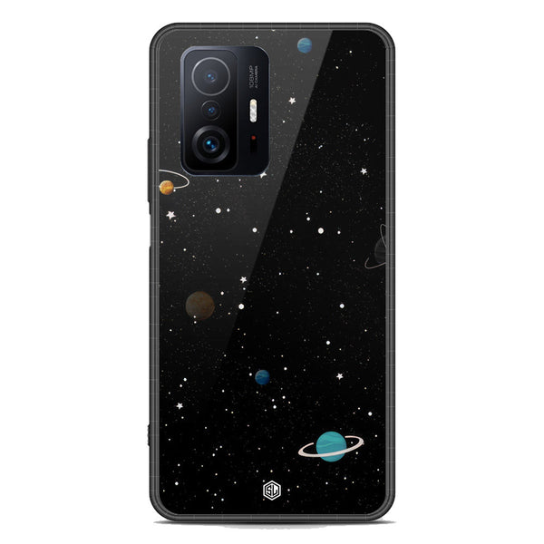 Space Series Soft Phone Case - Premium Glass Case - Design 3 - Xiaomi 11T