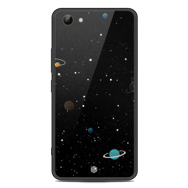 Space Series Soft Phone Case - Acrylic Case - Design 3 - - Vivo Y83