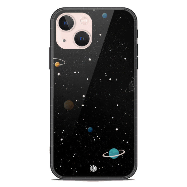 Space Series Soft Phone Case - Premium Glass Case - Design 3 - iPhone 14 Plus