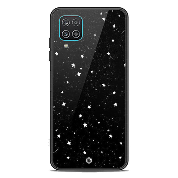 Space Series Soft Phone Case - Premium Glass Case - Design 4 - Samsung Galaxy A12