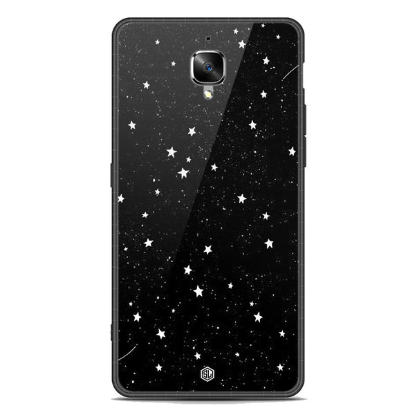 Space Series Soft Phone Case - Premium Glass Case - Design 4 - OnePlus 3