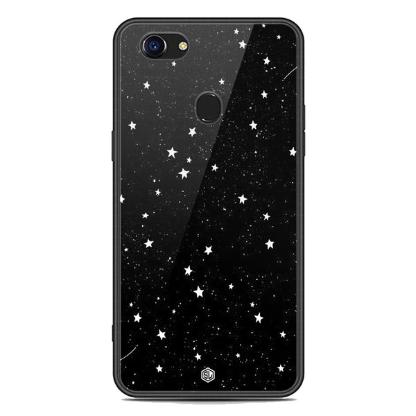 Space Series Soft Phone Case - Premium Glass Case - Design 4 - Oppo F5