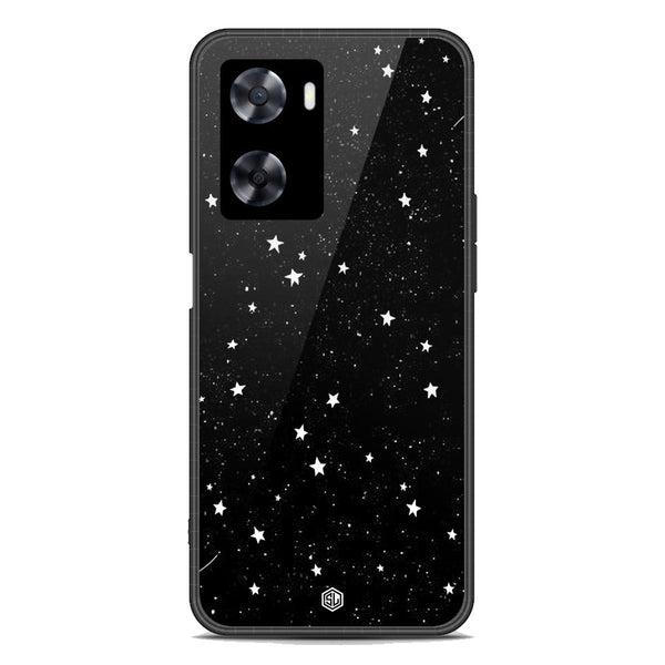 Space Series Soft Phone Case - Premium Glass Case - Design 4 - Oppo A77s