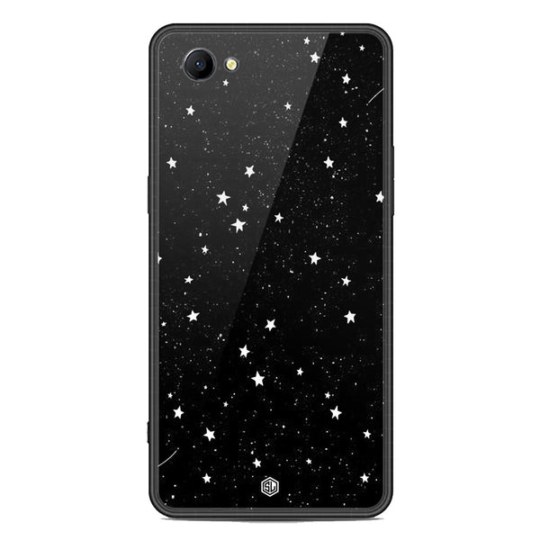 Space Series Soft Phone Case - Premium Glass Case - Design 4 - Oppo A3