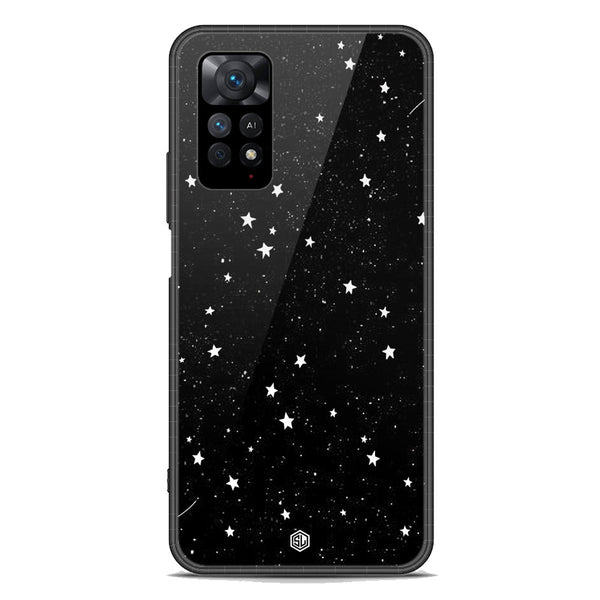 Space Series Soft Phone Case - Premium Glass Case - Design 4 - Xiaomi Redmi Note 11E Pro