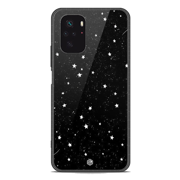 Space Series Soft Phone Case - Premium Glass Case - Design 4 - Xiaomi Redmi Note 10S