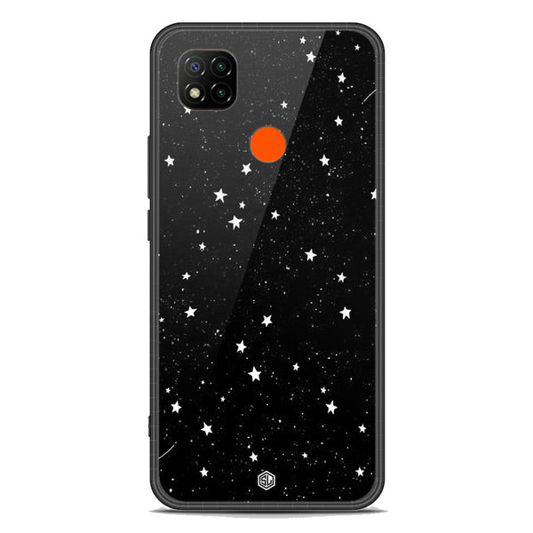 Space Series Soft Phone Case - Premium Glass Case - Design 4 - Xiaomi Redmi 9C