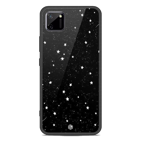 Space Series Soft Phone Case - Premium Glass Case - Design 4 - Realme C11 2021