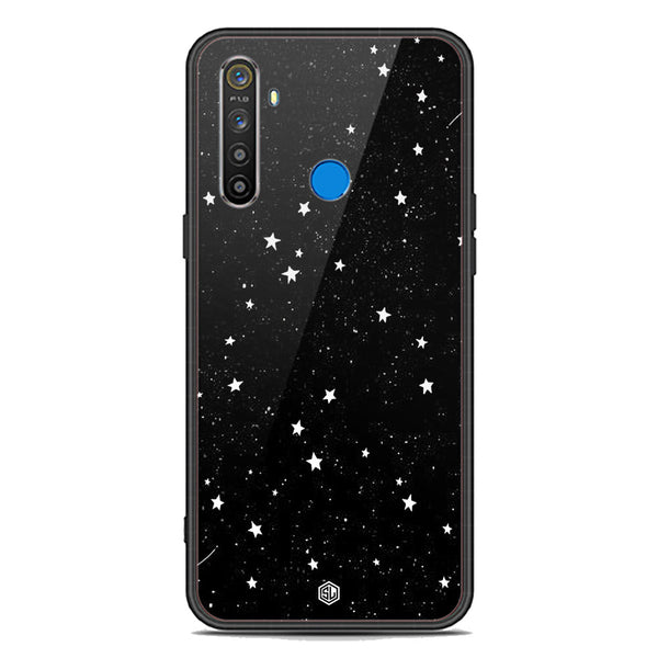 Space Series Soft Phone Case - Premium Glass Case - Design 4 - Realme 6i