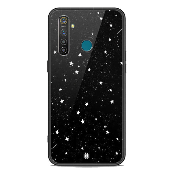 Space Series Soft Phone Case - Premium Glass Case - Design 4 - Realme 5 Pro