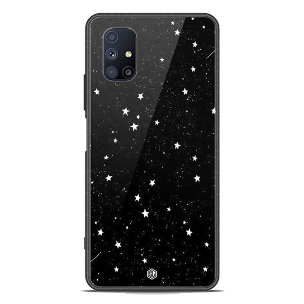 Space Series Soft Phone Case - Premium Glass Case - Design 4 - Samsung Galaxy M51