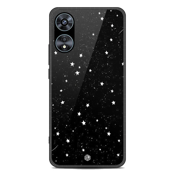 Space Series Soft Phone Case - Premium Glass Case - Design 4 - Oppo A58 4G