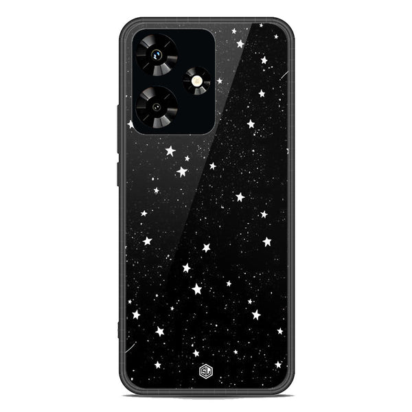 Space Series Soft Phone Case - Premium Glass Case - Design 4 - Infinix Hot 30