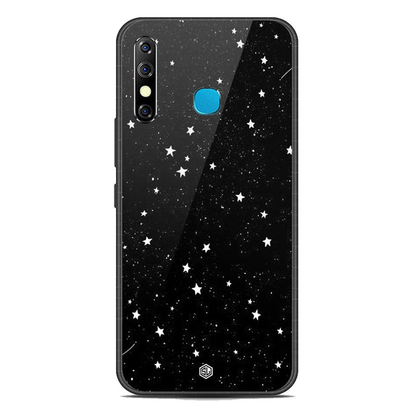 Space Series Soft Phone Case - Premium Glass Case - Design 4 - Infinix Hot 8