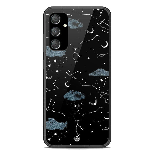 Space Series Soft Phone Case - Premium Glass Case - Design 5 - Samsung Galaxy A35