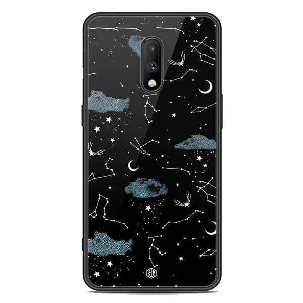 Space Series Soft Phone Case - Premium Glass Case - Design 5 - OnePlus 7