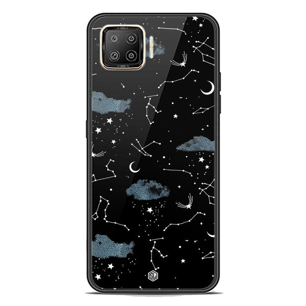 Space Series Soft Phone Case - Premium Glass Case - Design 5 - Oppo A93