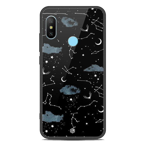 Space Series Soft Phone Case - Premium Glass Case - Design 5 - Xiaomi Redmi Note 6