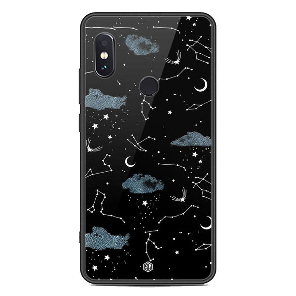 Space Series Soft Phone Case - Premium Glass Case - Design 5 - Xiaomi Redmi Note 5 Pro