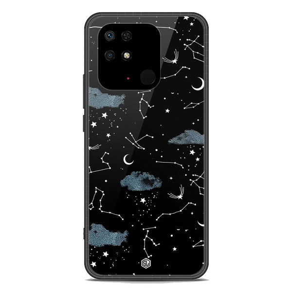 Space Series Soft Phone Case - Premium Glass Case - Design 5 - Xiaomi Redmi 10C